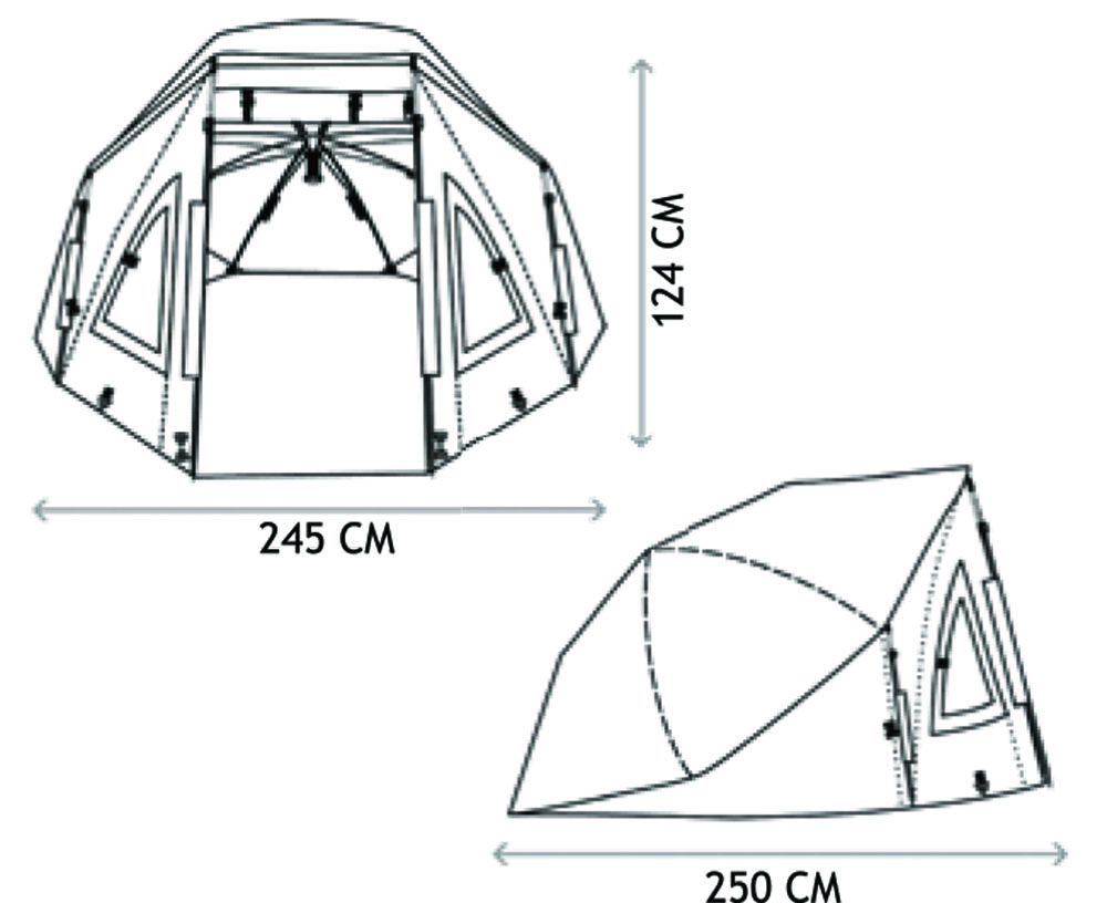 Палатка Oval Shelter 60