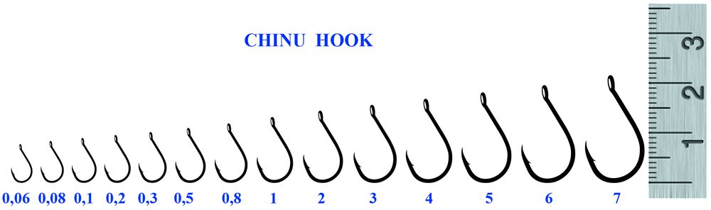 Крючок CHINU 1 (10 шт)