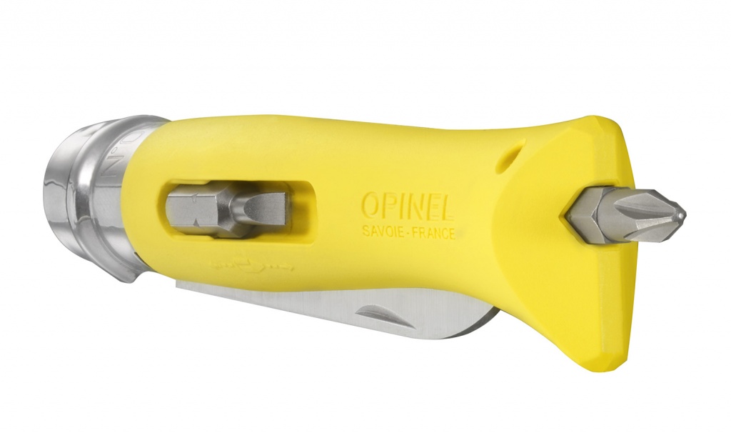 Нож Opinel №9 VRI DIY Yellow (нержавеющая сталь)