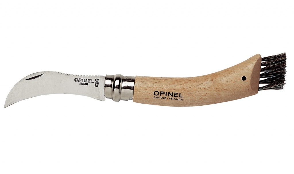 Нож грибной Opinel №8 VRI (нержавеющая сталь)