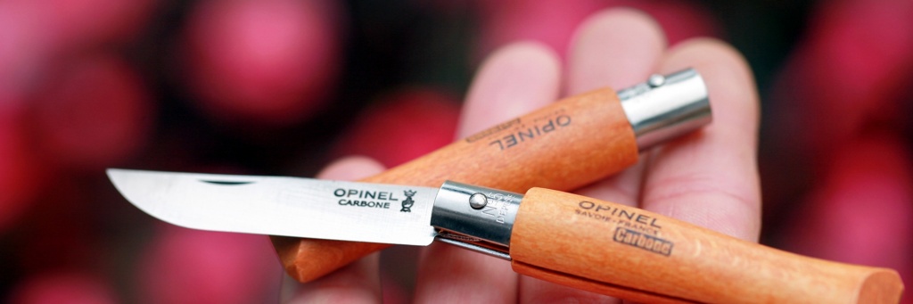 Нож Opinel №8 VRN Carbon Tradition (углеродистая сталь)