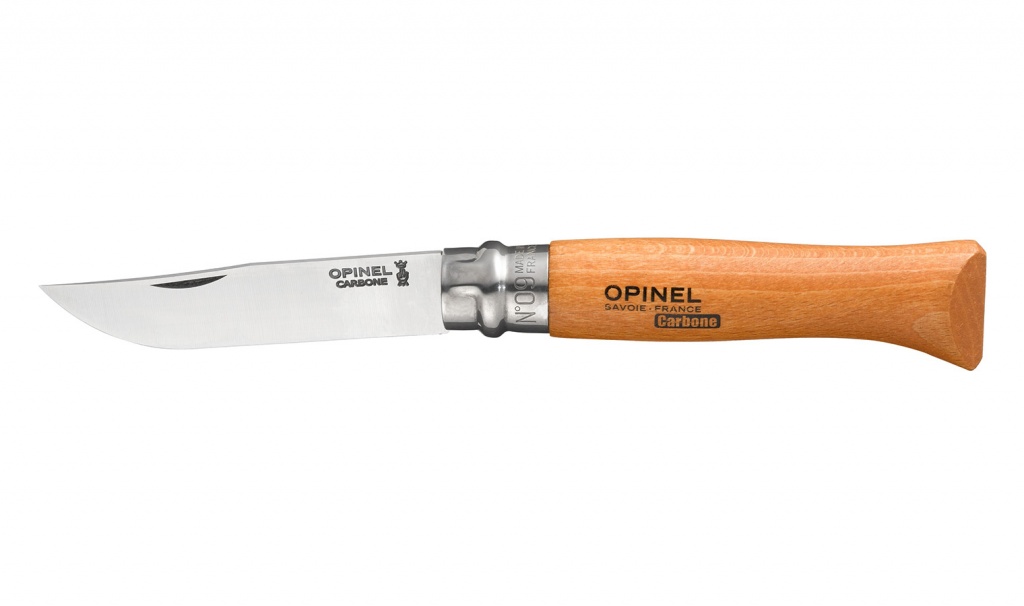 Нож Opinel №9 VRN Carbon Tradition (углеродистая сталь)