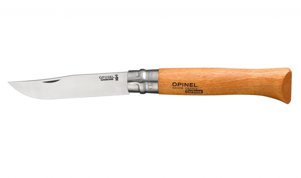 Нож Opinel №12 VRN Carbon Tradition (углеродистая сталь)