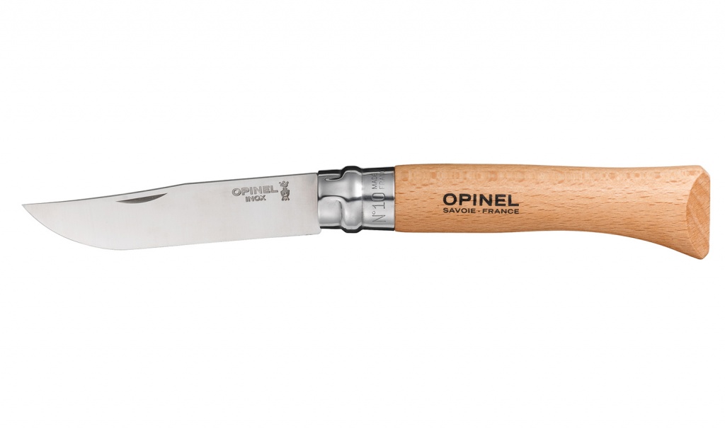 Нож Opinel №10 VRI Tradition Inox (нержавеющая сталь)