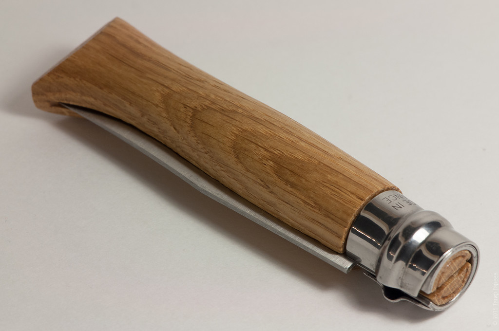 Нож Opinel №8 VRI Classic Woods Traditions Oak wood (нержавеющая сталь)
