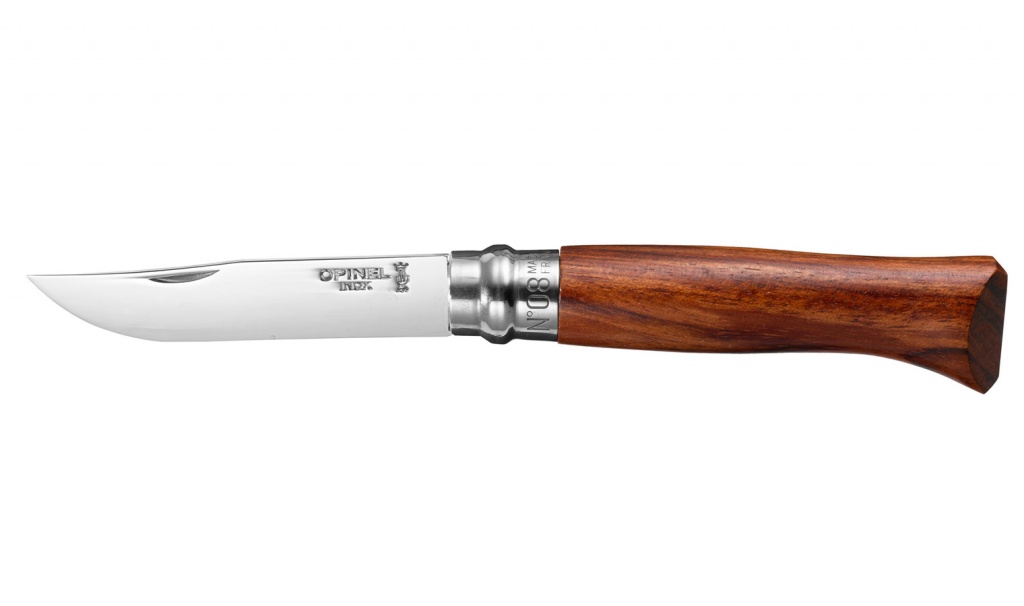 Нож Opinel №8 VRI Luxury Tradition Bubinga в подарочной упаковке (нержавеющая сталь)